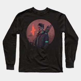 Cyberpunk Character Long Sleeve T-Shirt